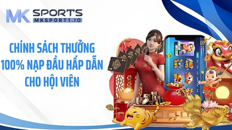 Mksport - Link Vào Mksport Uy Tín, An Toàn - Tải Nhận 100K 4 Bạn sẽ được nhà cái Mksport tạo động lực khởi đầu bằng khuyến mãi nạp đầu 100%